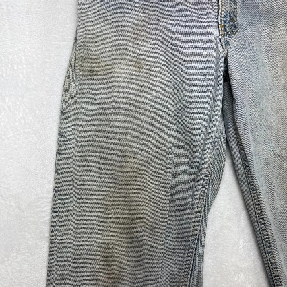 Vintage Levi's 560 Relaxed Fit Tapered Leg Jeans Mens 29X33.5 Blue Denim - Flaws